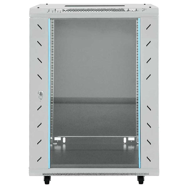 Netzwerkschrank Grau 60x60x80 cm