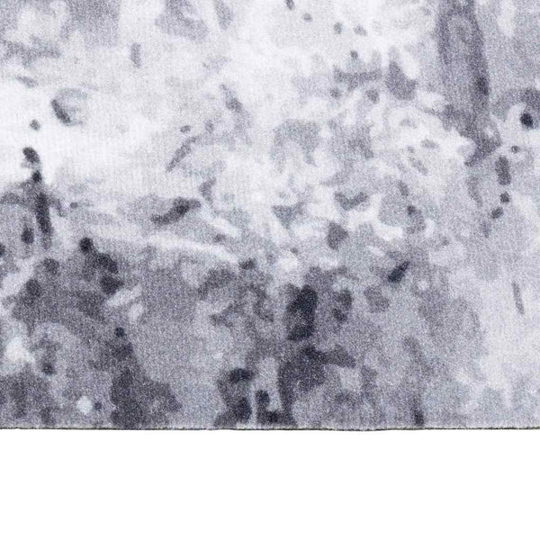 Küchenteppich Grau Samt 180x60 cm