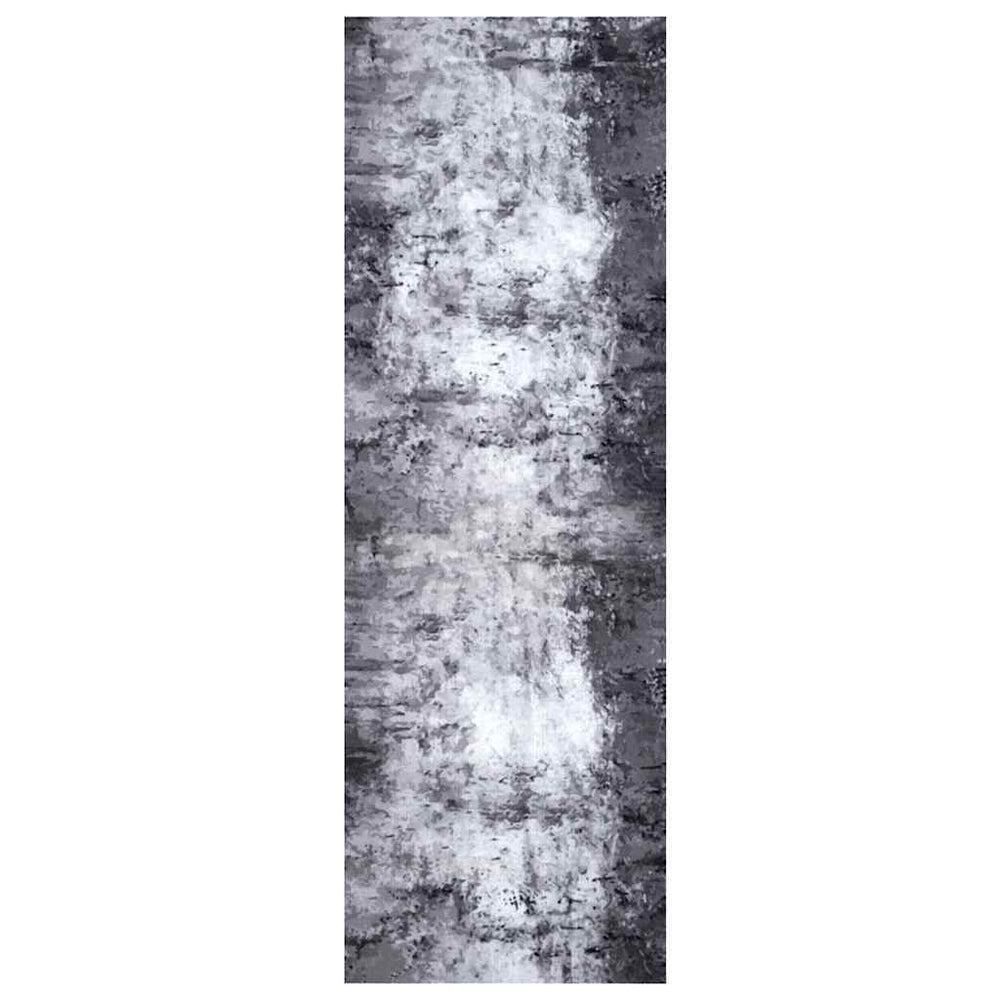 Küchenteppich Grau Samt 180x60 cm