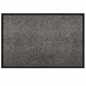 Fußmatte Hellgrau Teddystoff 60x40 cm