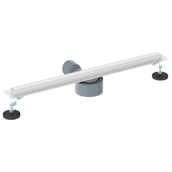 360° Duschablauf Silber 60cm Edelstahl