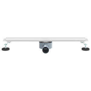 360° Duschablauf Silber 60cm Edelstahl