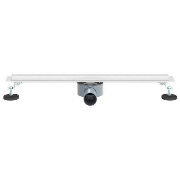 360° Duschablauf Silber 60cm Edelstahl