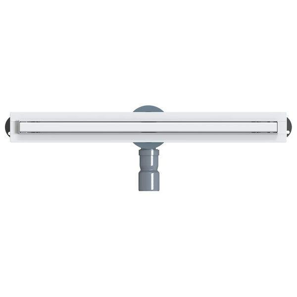 360° Duschablauf Silber 60cm Edelstahl