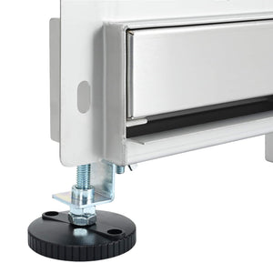 Wandmontierter Duschablauf Silber 80cm