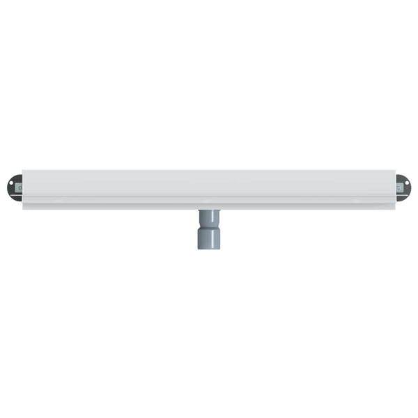 Wandmontierter Duschablauf Silber 80cm