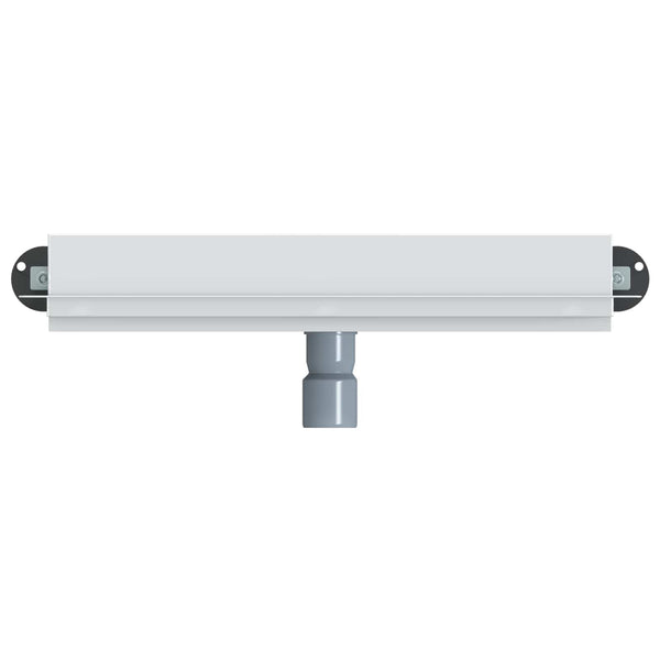 Wandmontierter Duschablauf Silber 50cm