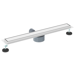 Duschablauf 2-in-1 Silber 70 cm