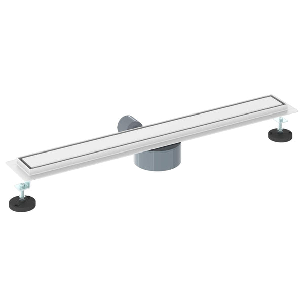 Duschablauf 2-in-1 Silber 70 cm