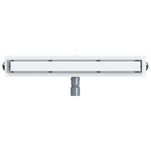 Duschablauf 2-in-1 Silber 70 cm