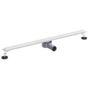 360° Duschablauf Silber 90cm Edelstahl