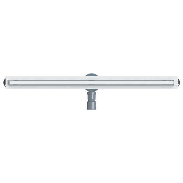 360° Duschablauf Silber 90cm Edelstahl
