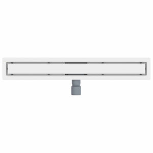 2-in-1 Duschablauf Silber 70 cm