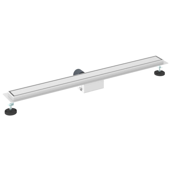 Edelstahl Duschrinne 100 cm Silber
