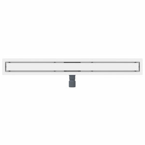 Edelstahl Duschrinne 100 cm Silber