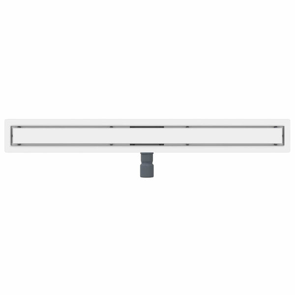 Edelstahl Duschrinne 100 cm Silber