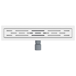 Edelstahl Duschablauf Silber 50 cm