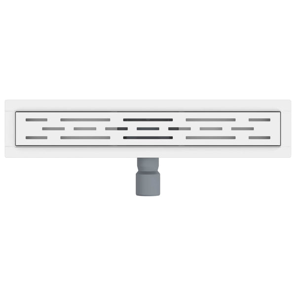 Edelstahl Duschablauf Silber 50 cm