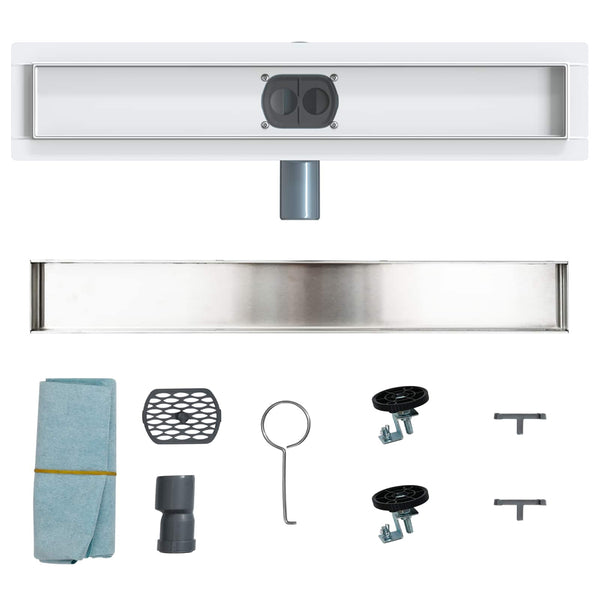2-in-1 Duschablauf mit Siphon