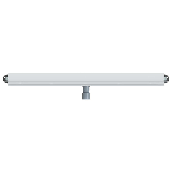 Wandmontierter Duschablauf Silber 100cm