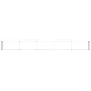 Hochbeet Hellbraun Verzinkter Stahl 485 cm