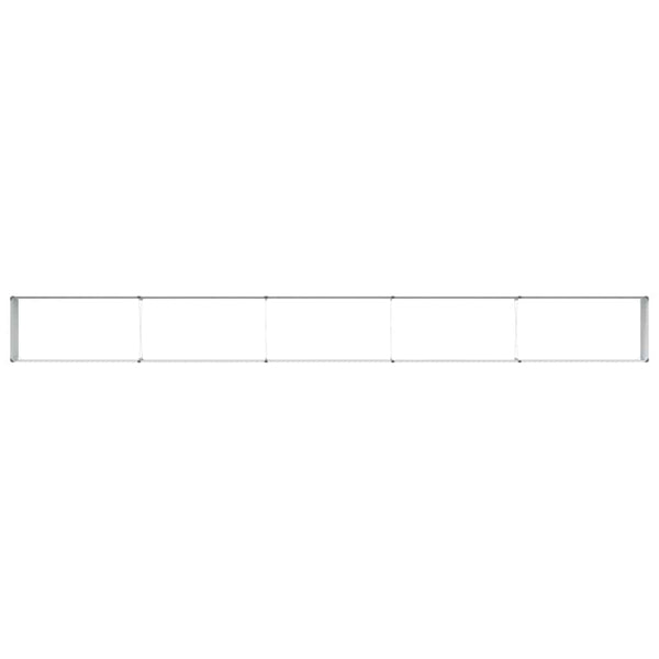 Hochbeet Hellbraun Verzinkter Stahl 485 cm