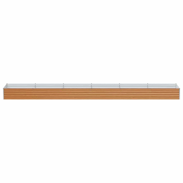 Hochbeet Hellbraun Verzinkt 582x100x36cm