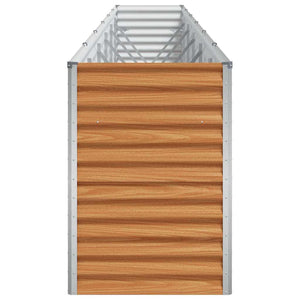 Hochbeet Hellbraun Verzinkter Stahl 582 cm