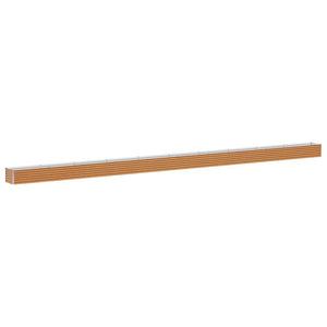 Hochbeet Hellbraun 97x50x36cm Verzinkter Stahl