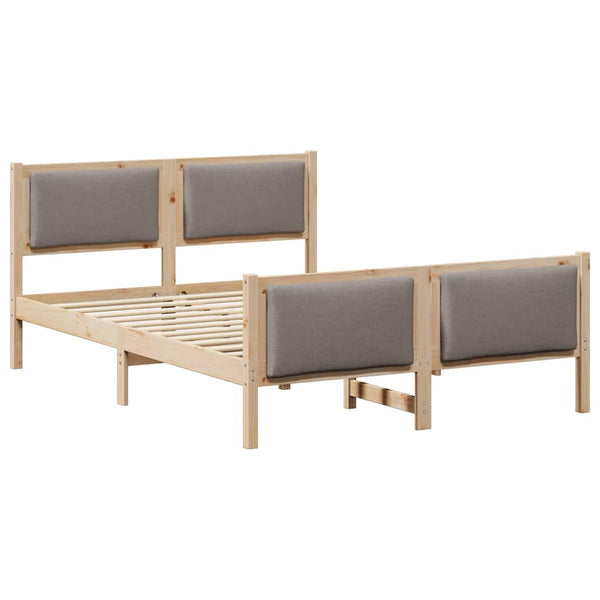Bettrahmen Taupe 150x200 cm