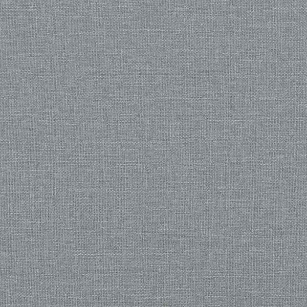 Bettgestell 200x200 cm Kiefer Massivholz Weiß/Hellgrau