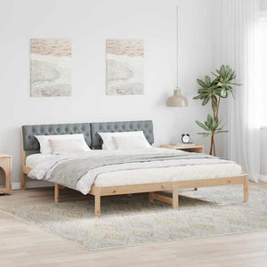 Bettgestell 180x200 cm Kiefer Massivholz