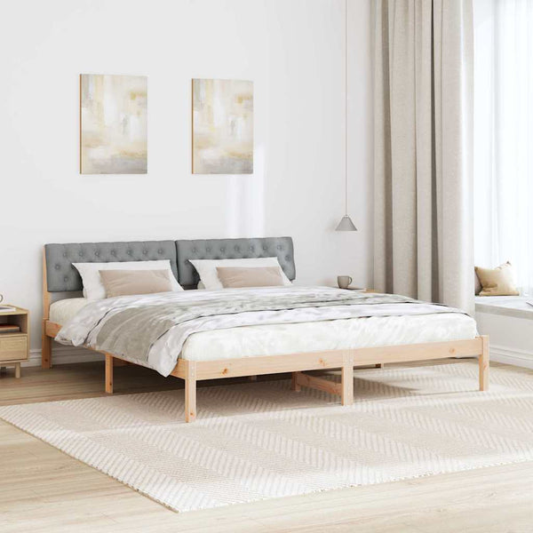 Bettgestell 180x200 cm Kiefer Massivholz