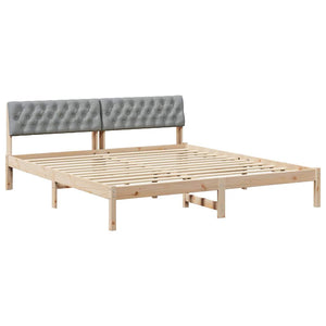 Bettgestell 180x200 cm Kiefer Massivholz