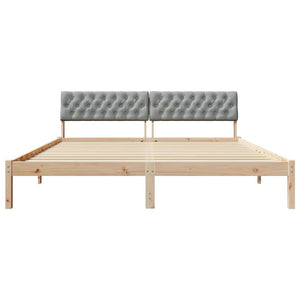 Bettgestell 180x200 cm Kiefer Massivholz