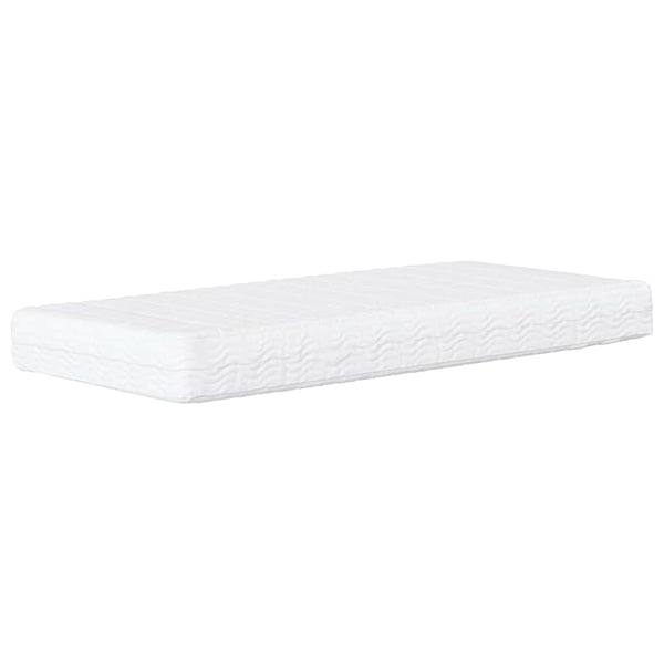Eckbett mit Matratze Grau Samt