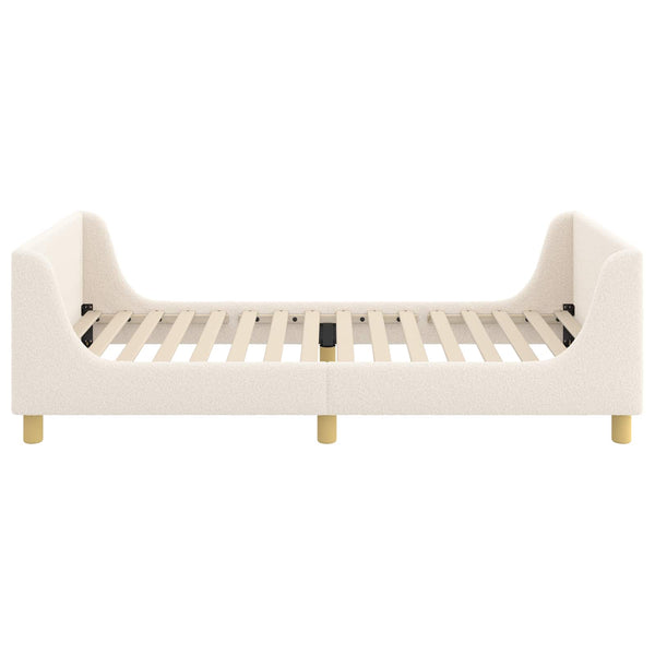 Kinderbettgestell Creme 90x190 cm
