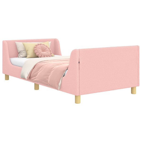 Kinderbettgestell Rosa 90x190 cm