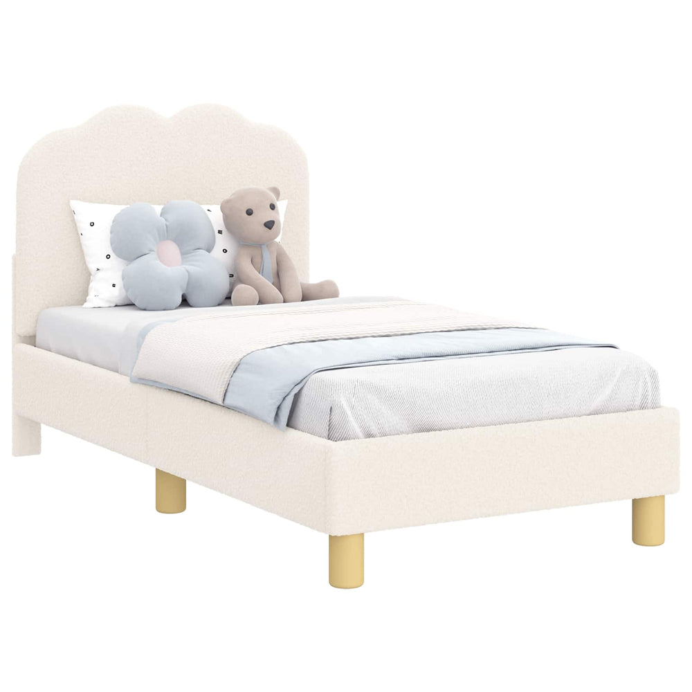 Kinderbettgestell Creme 70x140 cm