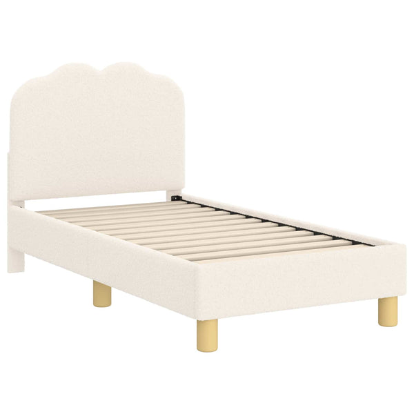 Kinderbettgestell Creme 70x140 cm