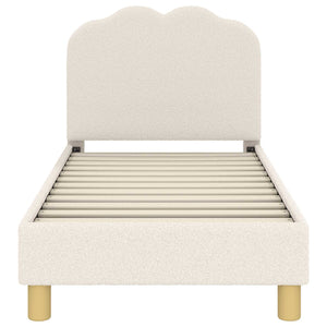 Kinderbettgestell Creme 70x140 cm