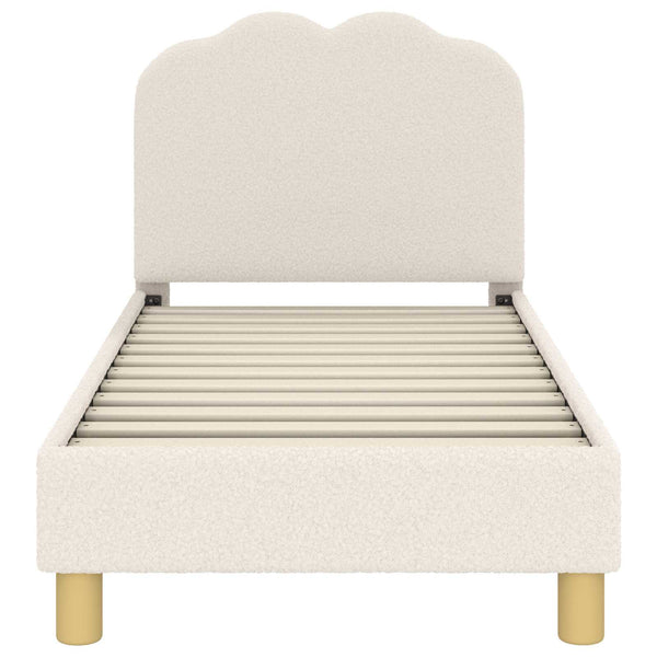 Kinderbettgestell Creme 70x140 cm