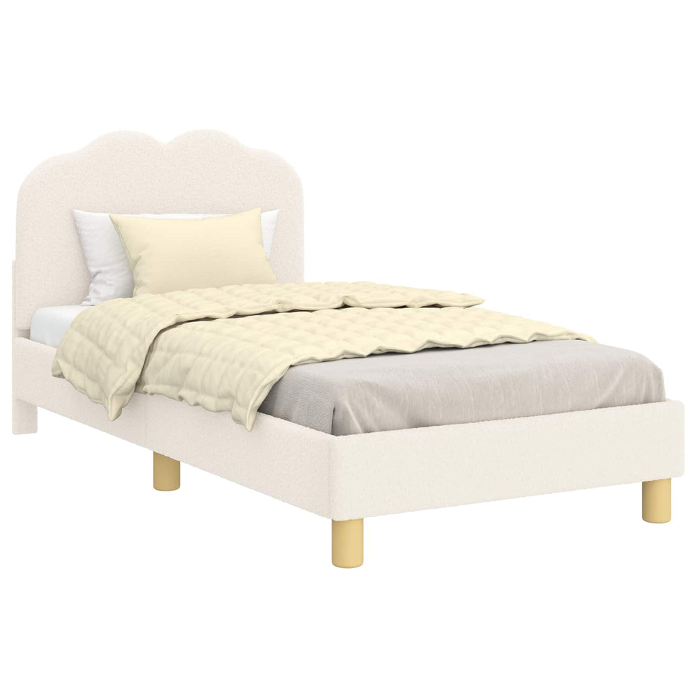 Kinderbettgestell Creme 80x160 cm