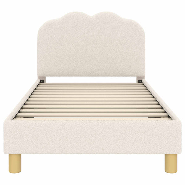 Kinderbettgestell Creme 80x160 cm