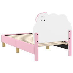 Kinderbettgestell Rosa 70x140 cm