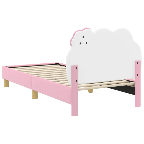 Kinderbettgestell Rosa 80x160 cm