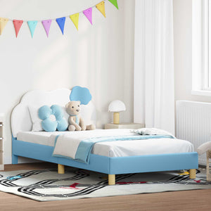 Kinderbettgestell Blau 80x200 cm