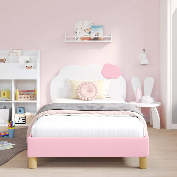 Kinderbettgestell Rosa 90x190 cm