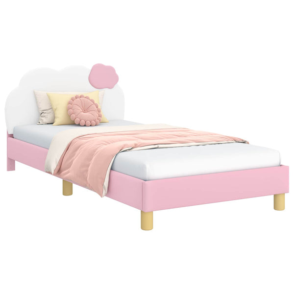Kinderbettgestell Rosa 90x190 cm