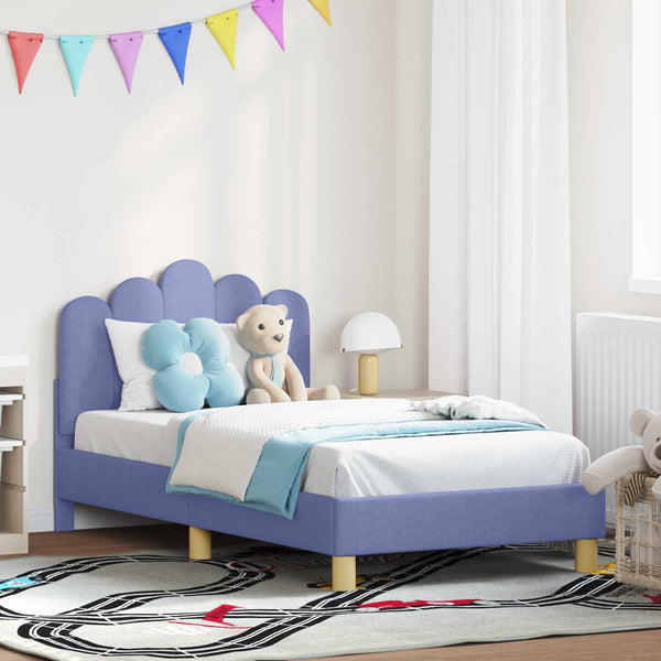 Kinderbett 80x160 cm Jeans Blau